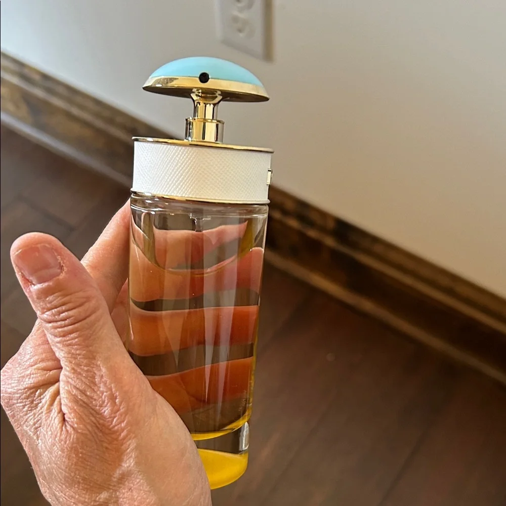 Prada Fragrance with Blue Cap and Yellow Base - Picture 7 of 8